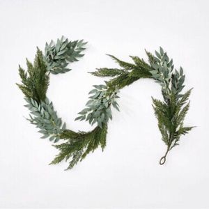 Threshold with Studio McGee Artificial Cedar and Eucalyptus Garland